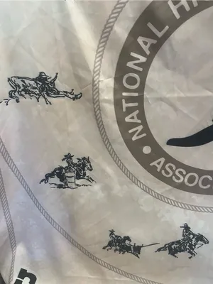 NHSRA National High School Rodeo Association Scarf Barrel Racing Roping Broncs thumbnail 6