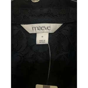 Anthropologie Maeve Fringe Twofer Dress Black Sz M NEW Elegant Classic Party thumbnail 9