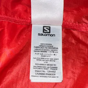 Salomon AGILE WIND JACKET Orange Performance Jacket thumbnail 10
