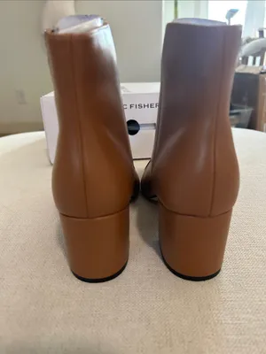 Marc Fisher Jelanie2, Dark Natural Leather, Size 8, NWT thumbnail 8