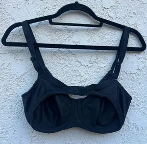 Prima Donna Euro70 Black cotton cotton underwire bra thumbnail 3