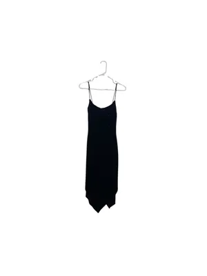 Vintage Rampage 90s Y2K Velvet crystal Fairy Hem Midi Slip Dress cocktail moody thumbnail 4