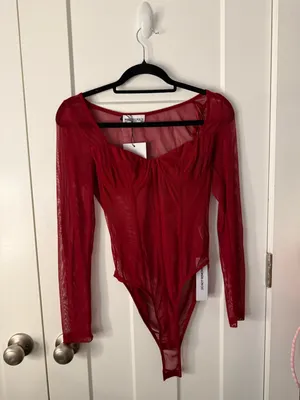 Princess Polly Mesh Bodysuit Leonie  thumbnail 2