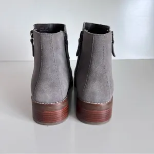 Cole Haan‎ Women's Rene Suede Ankle Booties Stormcloud Gray thumbnail 6