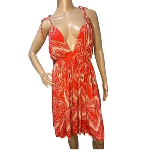 Womens Vibrant AREA Stars Flowy Summer Dress OS thumbnail 2