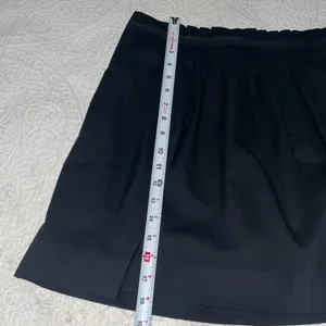 Gap Stretch Black Ruched Ribbon-Trimmed Waist Skirt with Pockets Size 4‎ thumbnail 10