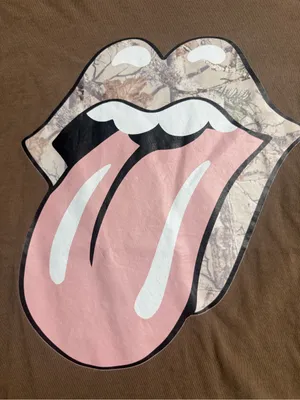Comfort Colors Espresso Graphic Tee with Camo Tongue Design thumbnail 4