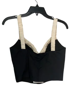 NIA Serafina Sleeveless Top in Black Small Womens Tank thumbnail 6