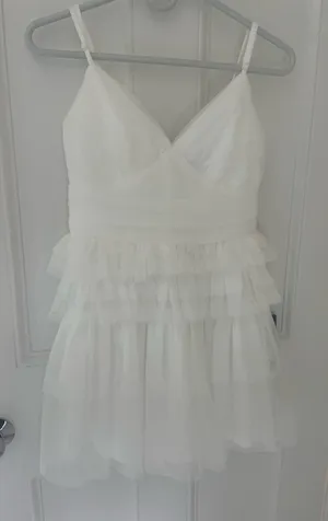 White Dress Lulus thumbnail 1