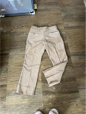 Vintage 90s Beige Corduroy Straight Leg Pants size 38 🤎 thumbnail 4