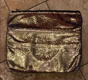 Victoria’s Secret Gold Clutch thumbnail 1