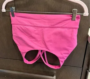 Lululemon pink bra square‎ dot size 8 thumbnail 1