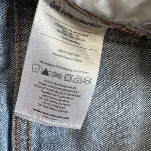 One X One Teaspoon Harlets High Rise Exposed Button Fly Jean Shorts 24 thumbnail 13