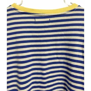 We The‎ Free x Free People Classic Striped Crew Cobalt Combo Women's Size XL thumbnail 4