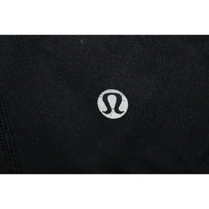 Womens Lululemon Skinny Will Pants Black Drawstring Pockets Leggings Size 2 thumbnail 3