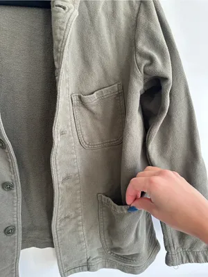 Buck Mason Olive Green Casual Button Jacket Size XS thumbnail 3