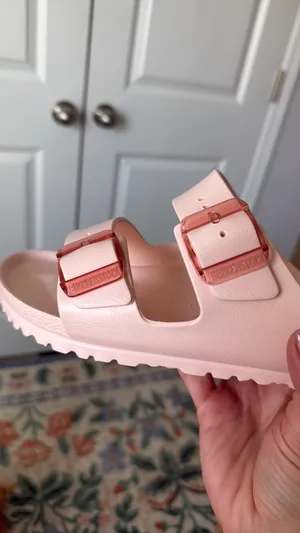 Birkenstock Pink Arizona Big Buckle Sandals thumbnail 9