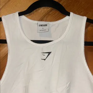 Gymshark Stringer Training White Tank Top thumbnail 3