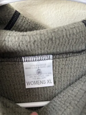 Melanzana Women’s XL Micro Grid outdoor hiking Hoodie fleece pullover gorpcore thumbnail 3