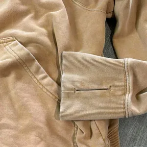 JoyLab Beige Half Zip Fleece Pullover Sweatshirt Size XL thumbnail 7