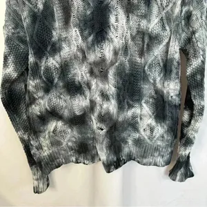 Anthropologie Pilcro Joni Tie Dye Cable Knit Hi Low Sweater‎ Womens Size Small thumbnail 15