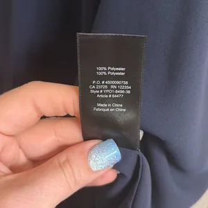 ✨ARITZIA BABATON Wallace Navy Sz Small Dress✨ thumbnail 13