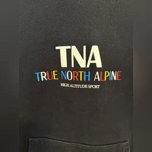 TNA Aritzia True North Alpine Hoodie Black Size Medium thumbnail 2