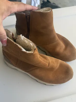 Sorel Women's Suede Ankle Boots in Brown - Casual Comfort Waterproof 5.5 thumbnail 3