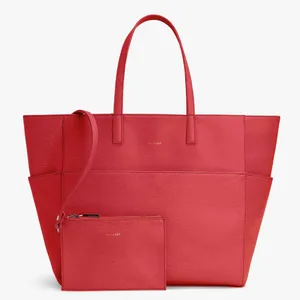 Matt and Nat Tamara Dwell Coral(medium pink color)- Large Tote thumbnail 7