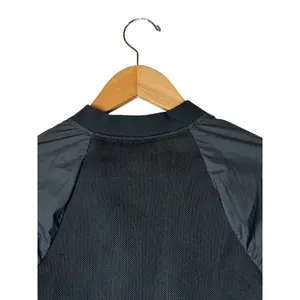 Nike Tech Hypermesh‎ Bomber Jacket Women XS Black Windbreaker Athletic Gorpcore thumbnail 5