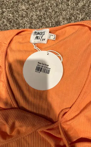 Princess Polly Orange Top thumbnail 5