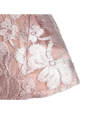 Scarlett Nite Lace Overlay MOB Cocktail Dress Pink 20W Floral Wedding Tea Shower thumbnail 5