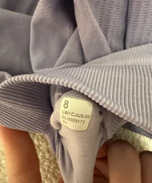Lululemon Lilac Smoke Ribbed Ebb To Street Tank thumbnail 4