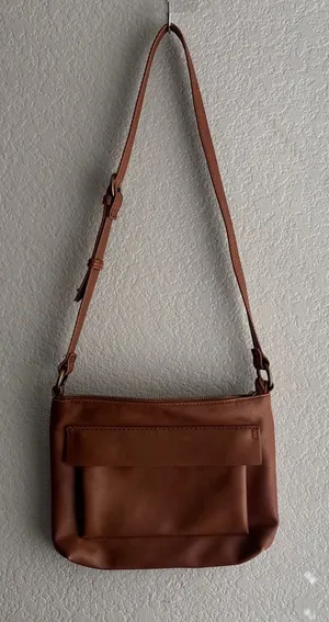 Universal Threads Tan Leather Bag thumbnail 1