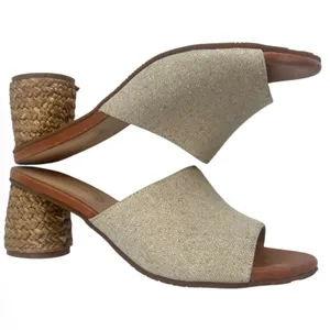 Chocolat Blu Baylee block heel slides sz 8.5 thumbnail 5