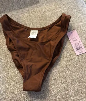Wild Fable Brown Swim Bottoms thumbnail 1