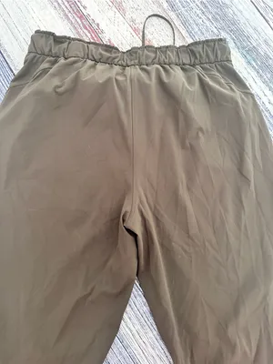 Lululemon Stretch High-Rise Jogger *Full Length SZ 14 Dark Olive-LW5CV4S thumbnail 4