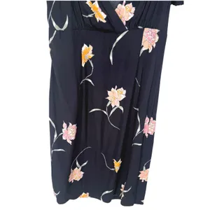 NWT ASTR the Label Womens Navy Blue Floral Puff Sleeve Babydoll Mini Dress Sz XL thumbnail 10