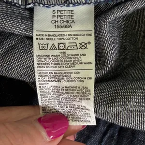 Old Navy Billie High Rise Straight Ankle Pants Dark Rinse Petite S 799291 thumbnail 6