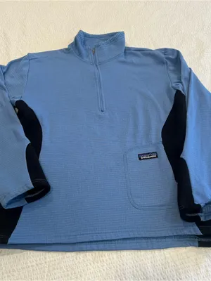 Vtg Patagonia Sweater Womens Small Regulator Half Zip Fleece Sweater thumbnail 8