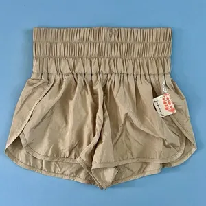 NWT‎ Free People Movement The Way Home Clay Tan High Rise Shorts thumbnail 5