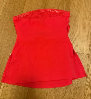 wild fable Strapless Tube Top - Bright Red thumbnail 1