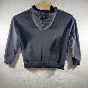 3185 | Garage Montana Rocky Mountains Graphic Zip Hoodie Black Womens XS thumbnail 2