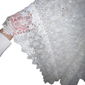 Yumi Kim White Sheer Lace Tulum Tunic Swim Cover Up Batwing Women‎ Size XS New thumbnail 5