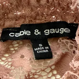 Cable & Gauge Lace Top Sz S Sleeveless‎ Fairy Ballet Core Feminine Y2K Coquette thumbnail 5
