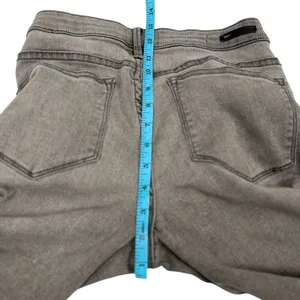 Pilcro (Anthropologie) Gray Mid-Rise‎ Skinny Jeans thumbnail 6