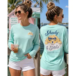 Lauren James Women’s XL Shady Dog Graphic Long Sleeve Performance Shirt thumbnail 3