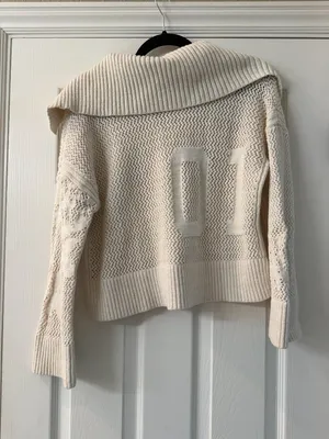 ANTHROPOLOGIE Daily Practice Half-Zip Oversized Pullover Sweater Size Small thumbnail 16