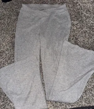 Target Flare Pants Grey Soft Comfy thumbnail 1
