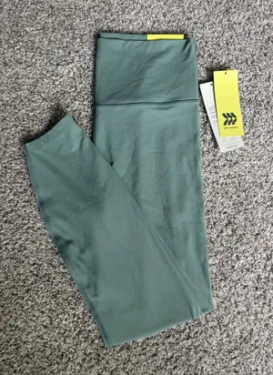 Green Target Leggings Workout thumbnail 1